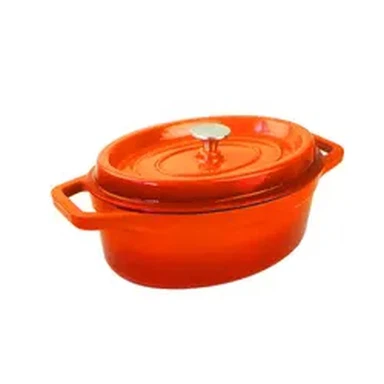 Smaltovaný liatinový kastról